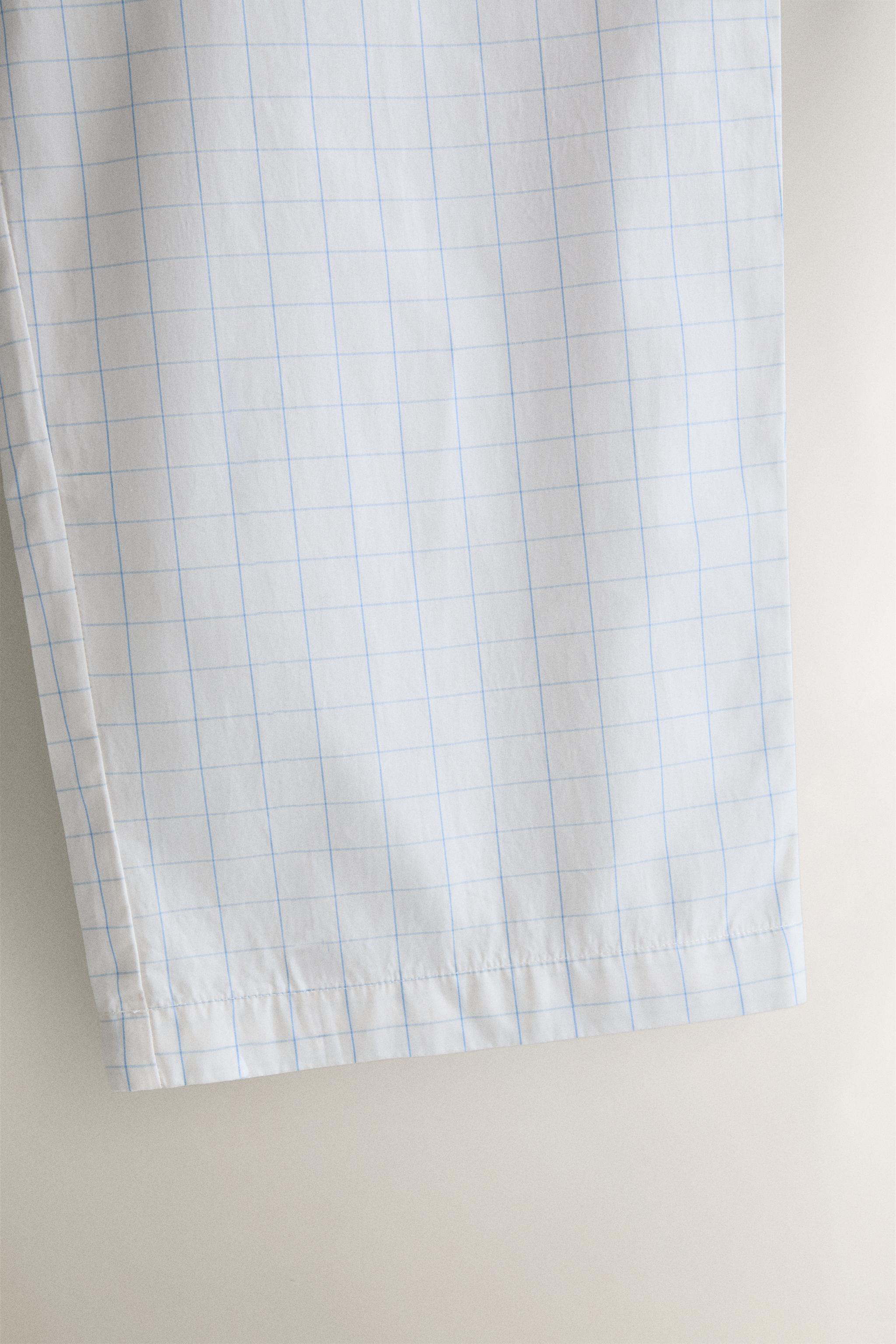 CHECKED PANTS